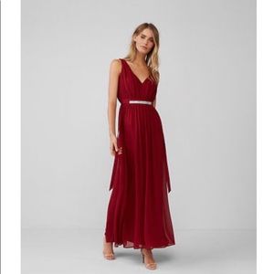 NWT express twist strap maxi dress